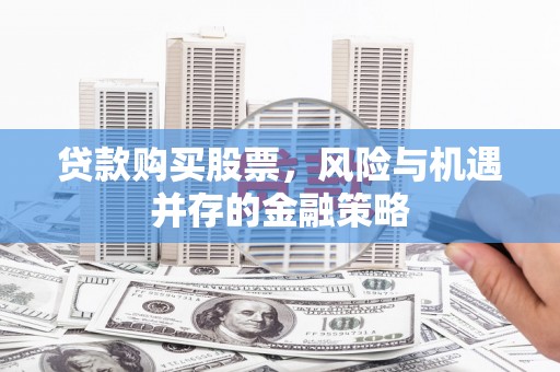 遂溪贷款购买股票，风险与机遇并存的金融策略